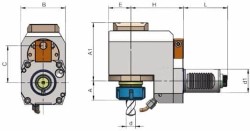 Eroğlu - Radyal Tahrikli Takım Tutucu Pens Başlığı Eksenden kaçık DIN 6499,Referans Kamalı 113