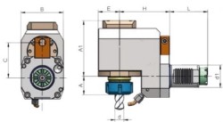 Eroğlu - Radyal Tahrikli Takım Tutucu Pens Başlığı Eksenden kaçık DIN 6499,Referans Kamalı 12