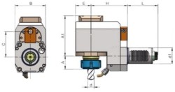 Eroğlu - Radyal Tahrikli Takım Tutucu Pens Başlığı Eksenden kaçık DIN 6499,Referans Kamalı 20