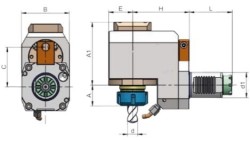 Eroğlu - Radyal Tahrikli Takım Tutucu Pens Başlığı Eksenden kaçık DIN 6499,Referans Kamalı 2