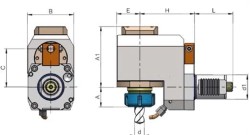 Eroğlu - Radyal Tahrikli Takım Tutucu Pens Başlığı Eksenden kaçık DIN 6499,Referans Kamalı 27