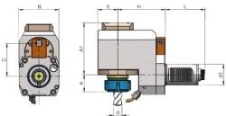 Eroğlu - Radyal Tahrikli Takım Tutucu Pens Başlığı Eksenden kaçık DIN 6499,Referans Kamalı 28