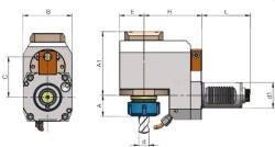 Eroğlu - Radyal Tahrikli Takım Tutucu Pens Başlığı Eksenden kaçık DIN 6499,Referans Kamalı 31