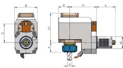 Eroğlu - Radyal Tahrikli Takım Tutucu Pens Başlığı Eksenden kaçık DIN 6499,Referans Kamalı 33