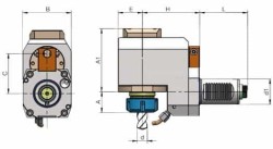 Eroğlu - Radyal Tahrikli Takım Tutucu Pens Başlığı Eksenden kaçık DIN 6499,Referans Kamalı 39