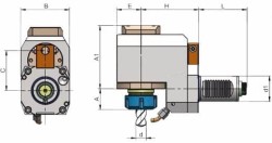Eroğlu - Radyal Tahrikli Takım Tutucu Pens Başlığı Eksenden kaçık DIN 6499,Referans Kamalı 43