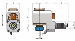 Eroğlu - Radyal Tahrikli Takım Tutucu Pens Başlığı Eksenden kaçık DIN 6499,Referans Kamalı 48