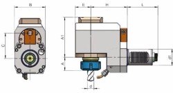 Eroğlu - Radyal Tahrikli Takım Tutucu Pens Başlığı Eksenden kaçık DIN 6499,Referans Kamalı 51