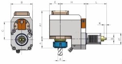 Eroğlu - Radyal Tahrikli Takım Tutucu Pens Başlığı Eksenden kaçık DIN 6499,Referans Kamalı 61