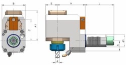 Eroğlu - Radyal Tahrikli Takım Tutucu Pens Başlığı Eksenden kaçık DIN 6499,Referans Kamalı 78