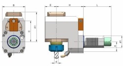 Eroğlu - Radyal Tahrikli Takım Tutucu Pens Başlığı Eksenden kaçık DIN 6499,Referans Kamalı 79