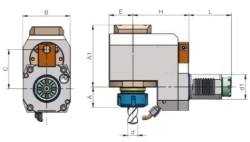 Eroğlu - Radyal Tahrikli Takım Tutucu Pens Başlığı Eksenden kaçık DIN 6499,Referans Kamalı 8