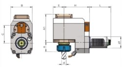Eroğlu - Radyal Tahrikli Takım Tutucu Pens Başlığı Eksenden kaçık DIN 6499,Referans Kamalı 9