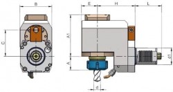 Eroğlu - Radyal Tahrikli Takım Tutucu Pens Başlığı Eksenden kaçık DIN 6499,Referans Kamalı 91