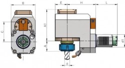 Eroğlu - Radyal Tahrikli Takım Tutucu Pens Başlığı Eksenden kaçık DIN 6499,Referans Kamalı 96