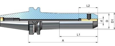 Veldon Tutucu DIN 6359 Silindirik Şaftlı DIN 1835-B (Form AD) 6